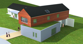 Construction d'une crèche à Léglise