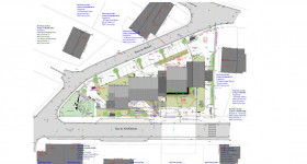 Réalisation des abords de l'Administration Communale de Vaux-Sur-Sûre